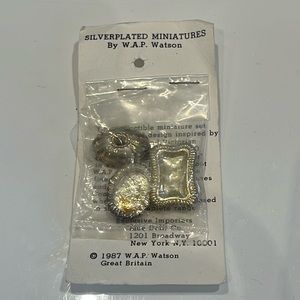 New Silver plated Miniature By WAP Watson